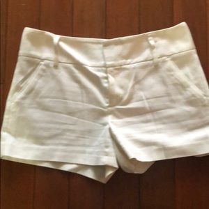 Alice + Olivia Shorts - White Alice and Olivia shorts Alice + Olivia Shorts - White Alice and Olivia shorts